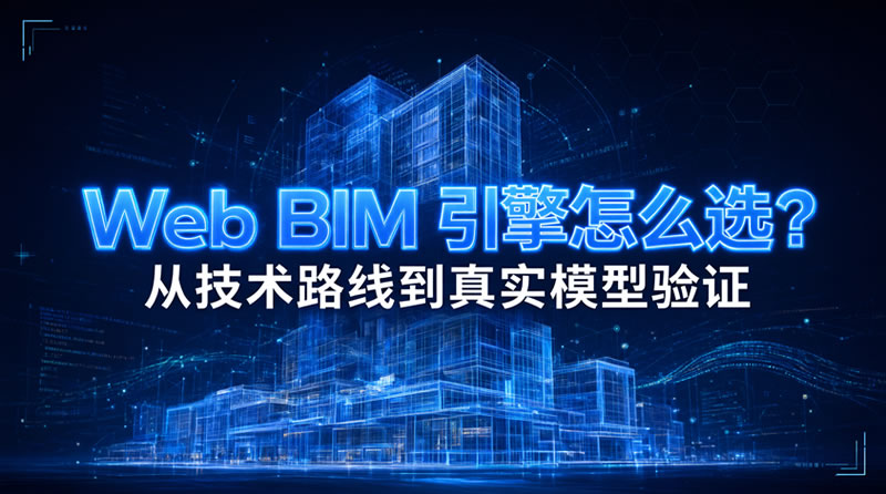 Web BIM 引擎怎么选？先看项目要自己掌握哪些能力